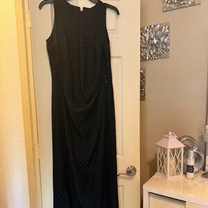 Black Evan-Picone Gown